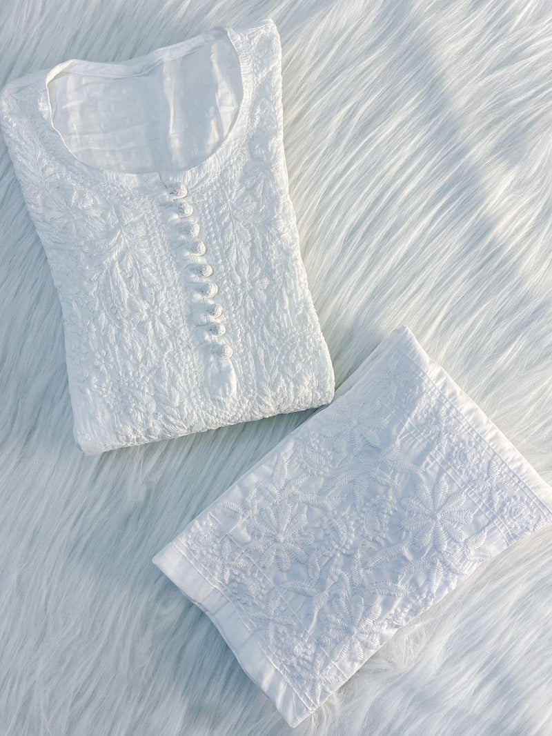 Plus Size Lucknow Chikankari
